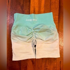 Peach Bum Scrunch Butt Biker Shorts
